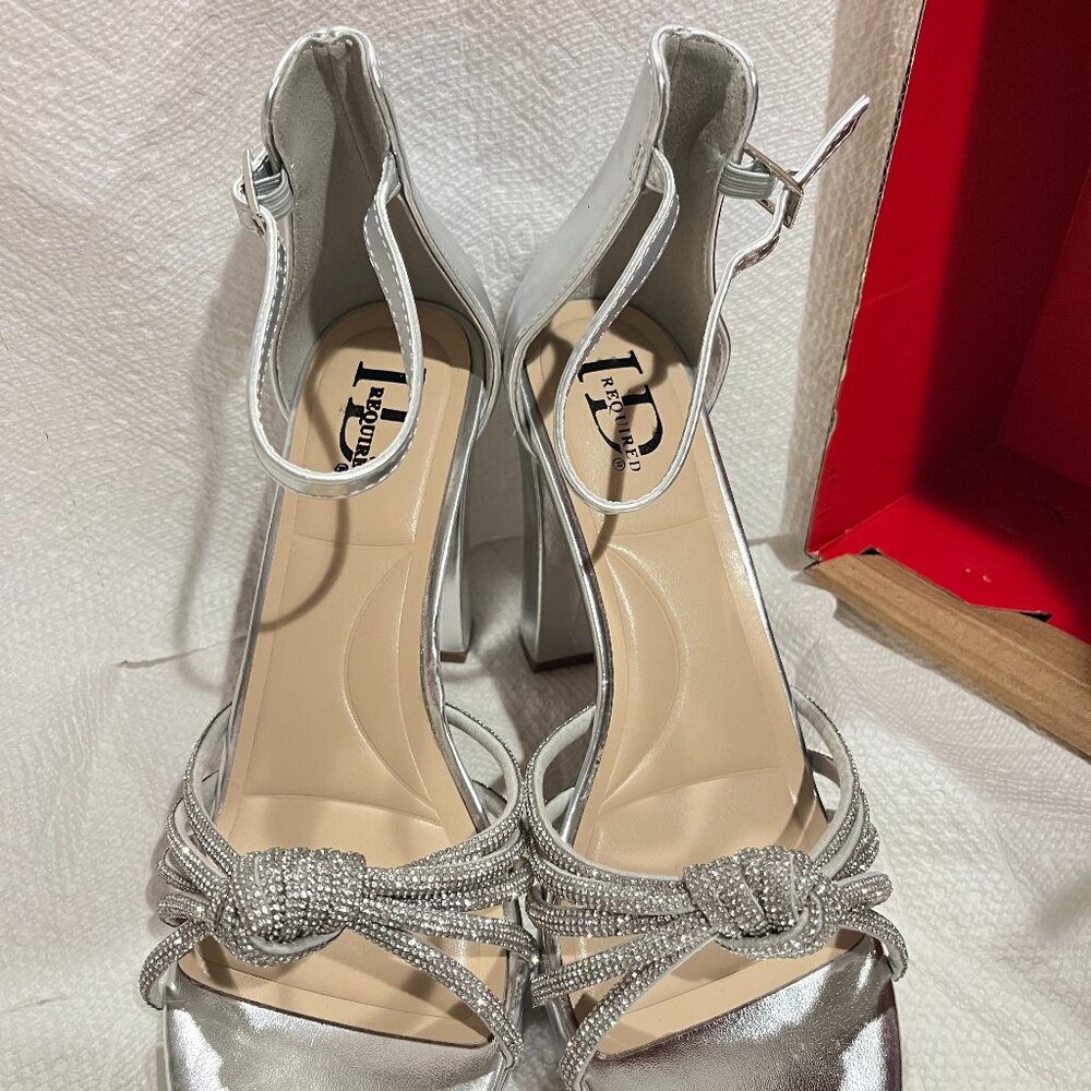 ID Required Ankle Heels Size 8.5 No Box Bought New